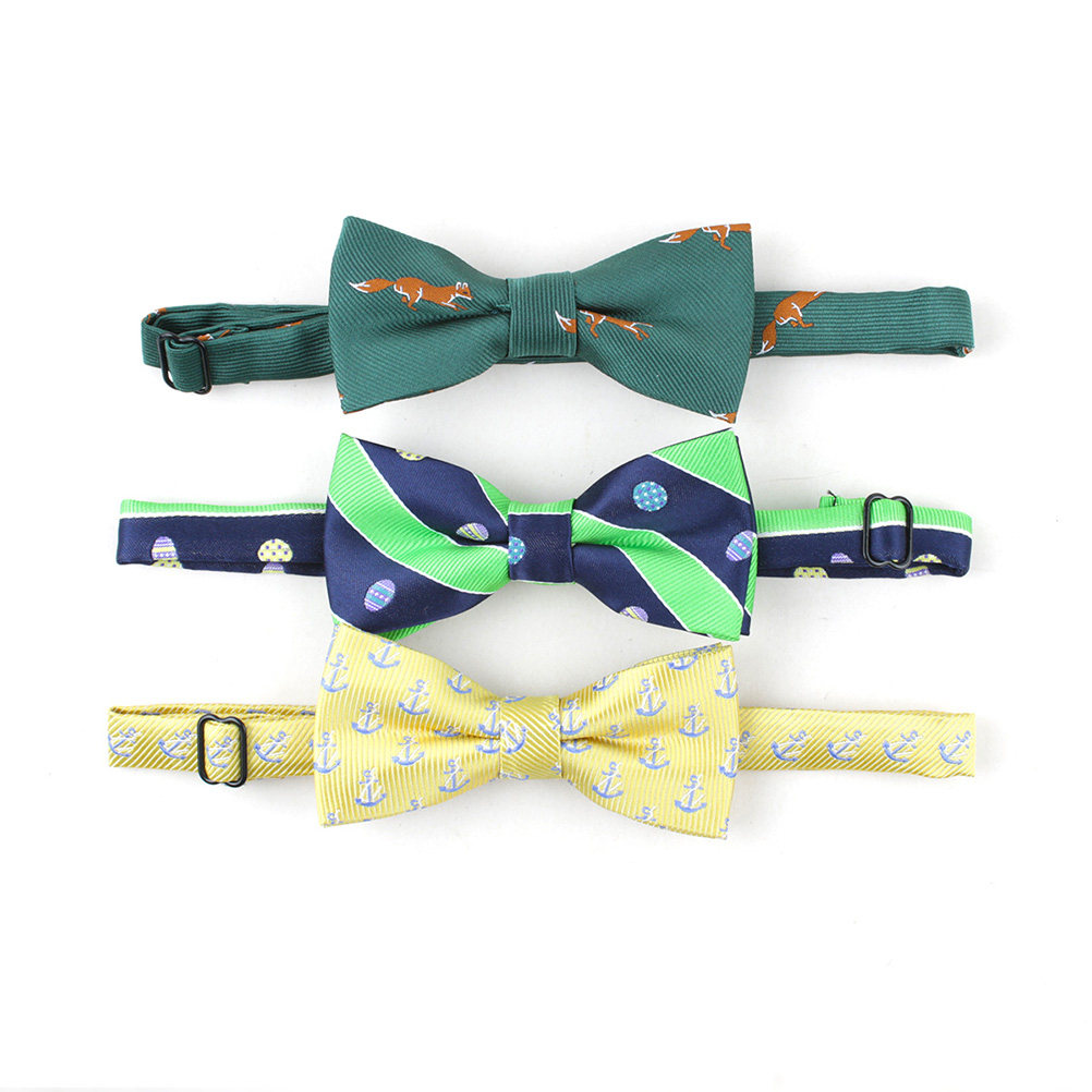Bow Tie Pre Tied - Cravate papillon réglable en polyester pour