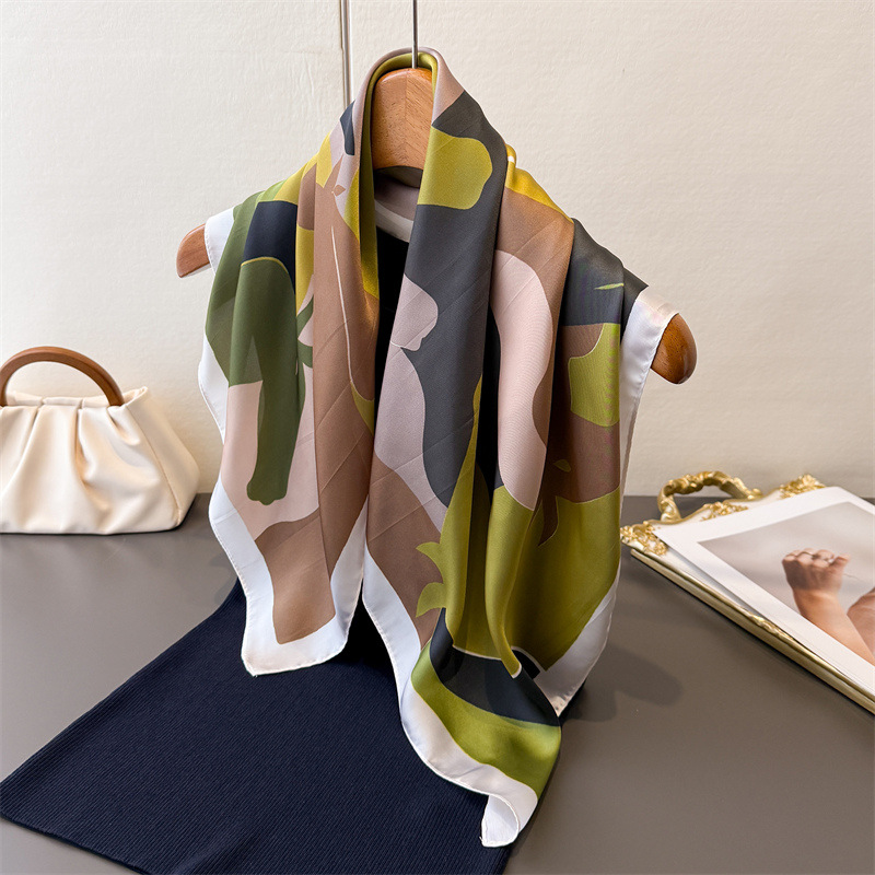 Nouveau Foulard Carré Femme 20 - Face Scarf Mask avis et prix