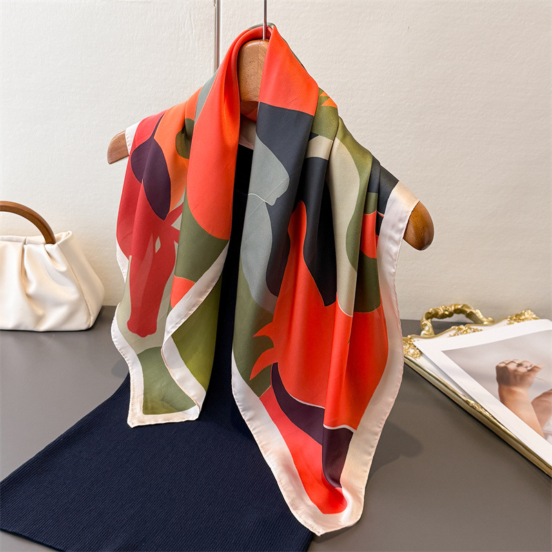 Nouveau Foulard Carré Femme 20 - Face Scarf Mask avis et prix