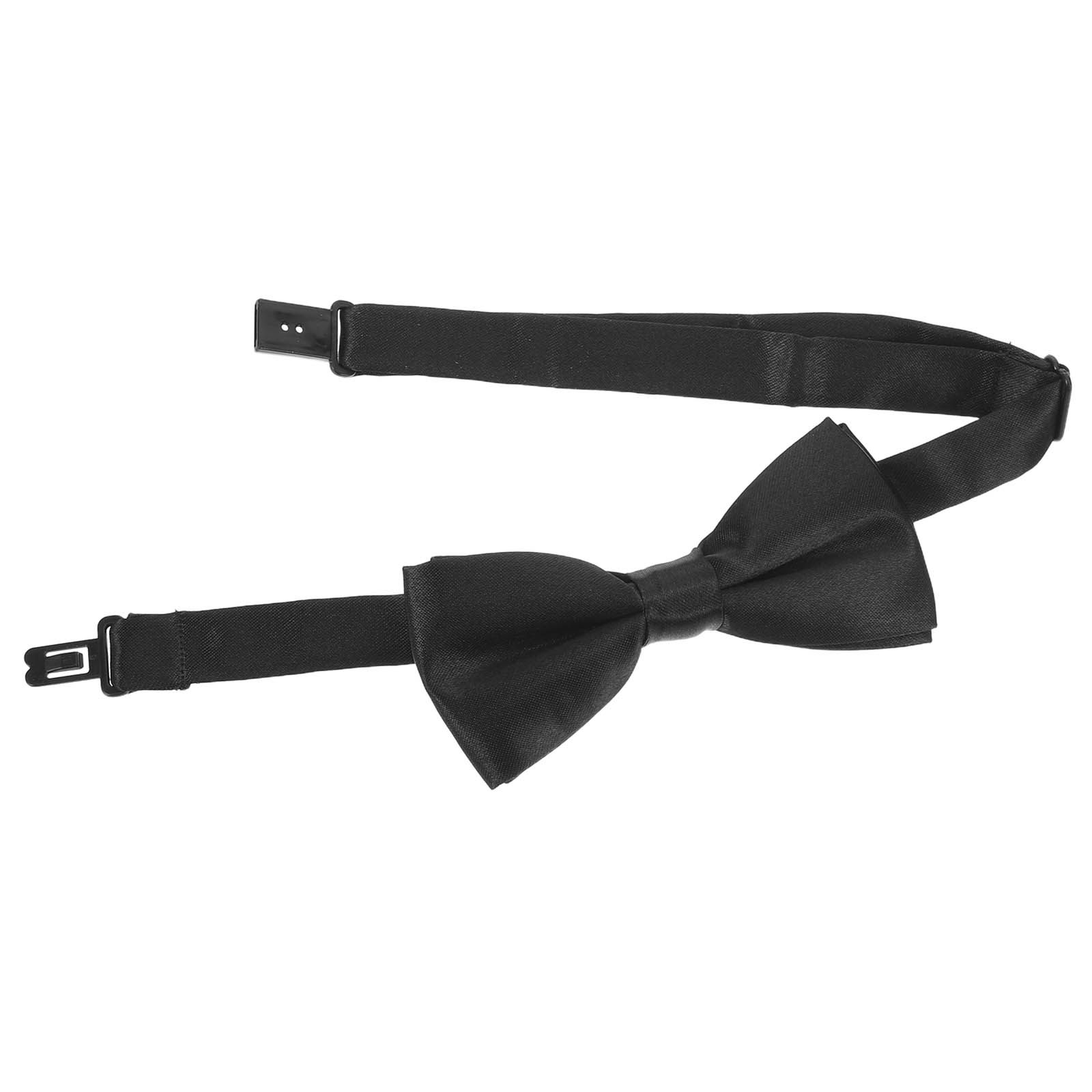 Nœud papillon noir réglable po - Bow Tie Pre Tied avis et prix