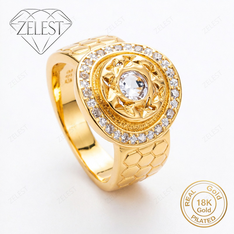 Bague en argent 925 plaqué or  - Tie Clip Silver avis et prix